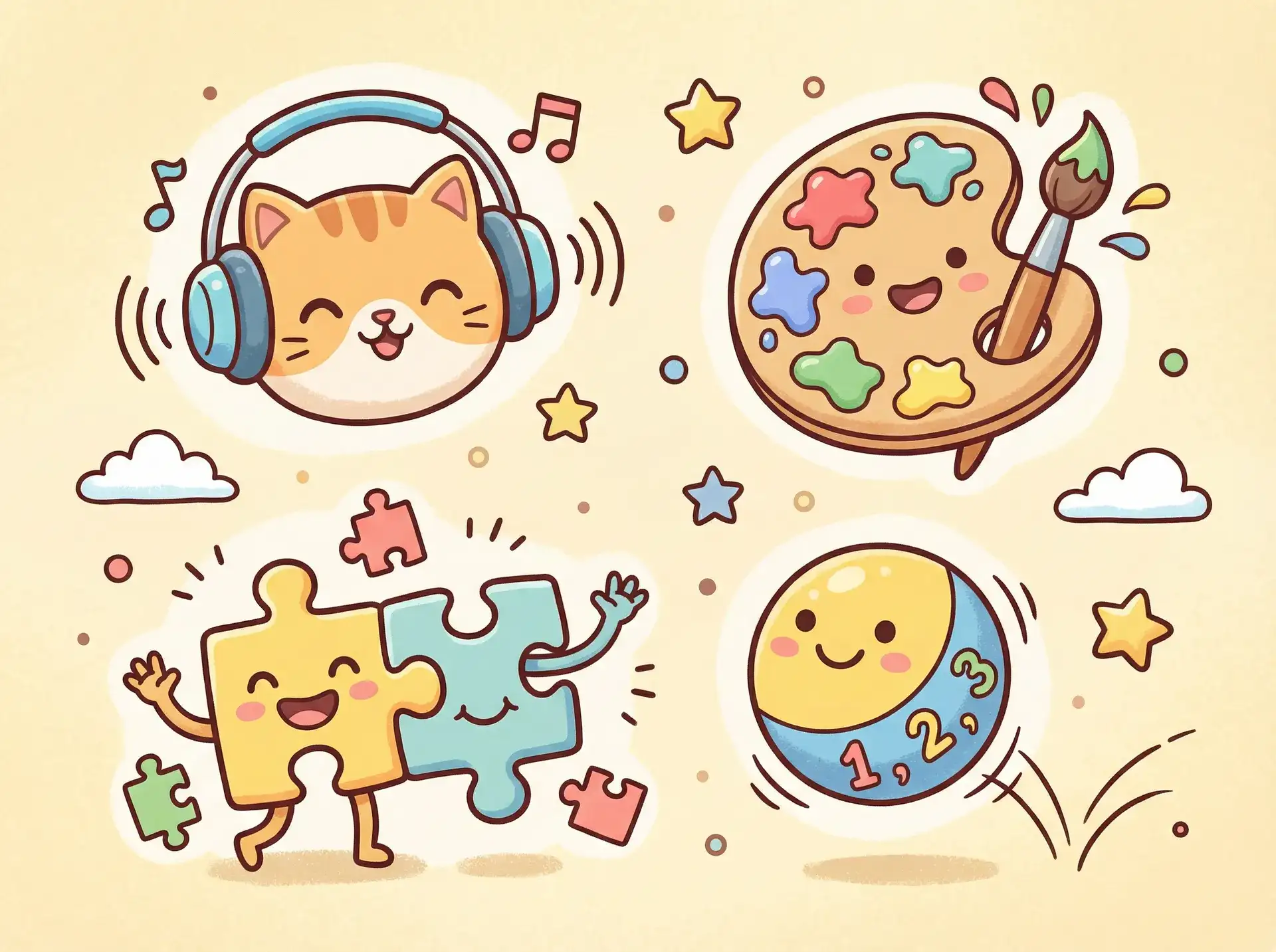 小朋友的手工作品 - 精品日产一二三四幻星辰免费 益智创作